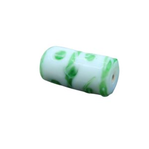 Patterned Barrel – 23mm – White - E
