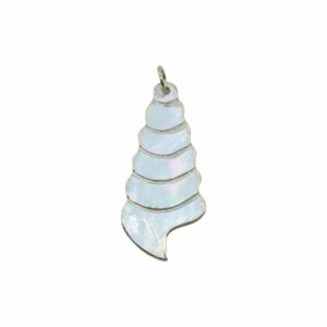 Shell Pendant – 45mm - White