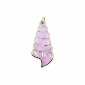 Shell Pendant – 45mm - Pink