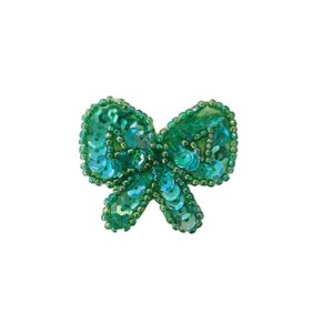 Bow - 4 x 4.5cm - Lt Green