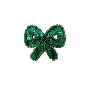 Bow - 4 x 4.5cm - Green
