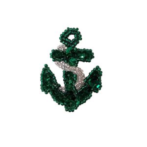 Anchor - 5 x 3mm - Green