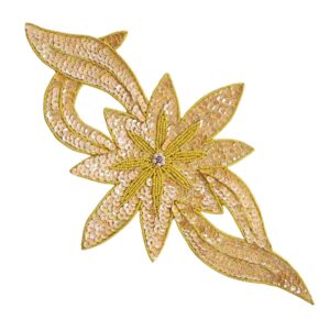 Floral Center Piece - 33 x 20cm - Yellow