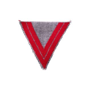 Military Stripes - 10cm - Red / Grey