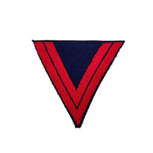 Military Stripes - 10cm - Red / Blue