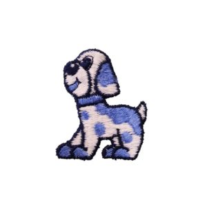 Dog - 50 x 45mm - Blue