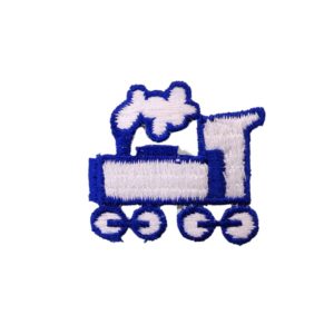 Train - 38 x 35mm - Blue