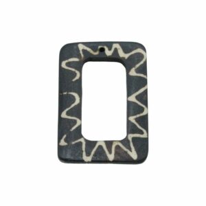 Bone Pendant - Rectangle - 50mm