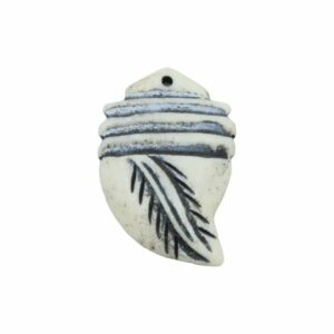 Bone Pendant - 40 x 25mm