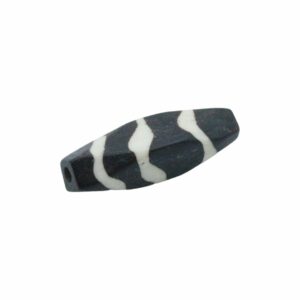 Bone Bead - Fac Oval - 27mm