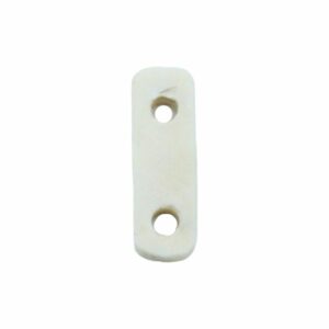 Bone Spacer - 2 Hole - 20mm - White