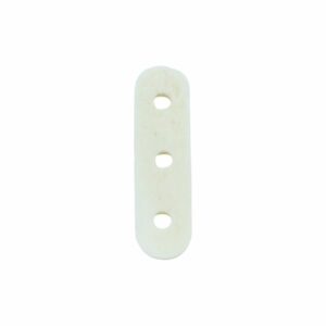 Bone Spacer - 3 Hole - 40mm - White