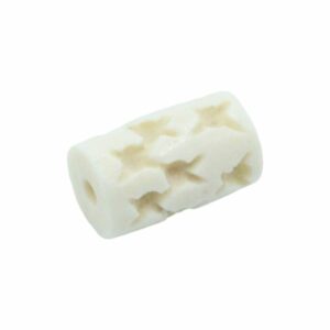 Bone Bead - Drum - 15 x 9mm