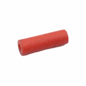 Bone Bead - Tube - 12mm - Red