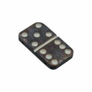 Bone Bead - Domino - 2 Holes - 35mm