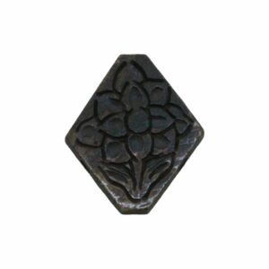 Bone Bead - Diamond - 2 Holes - 28mm - Brown