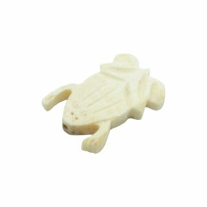 Bone Bead - Frog - 27mm