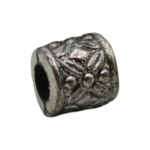 Barrel Bead – 8 x 6mm - Antique Gold