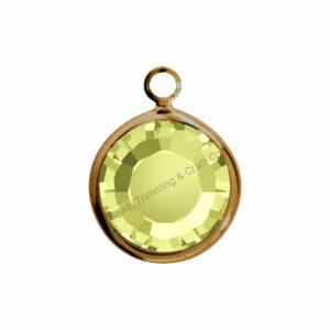 Swarovski Channel - Round - SS29 - 1 Loop - Raw / Jonquil