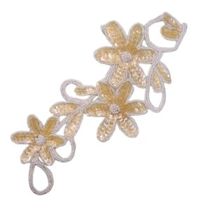 Floral Vine - 245 x 100mm - Yellow TP AB