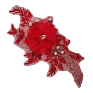 Floral Vine - 310 x 170mm - Red