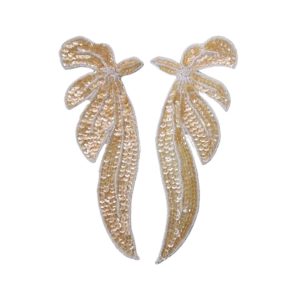 Shoulder Pairs - 195 x 70mm - Yellow - Price per pair