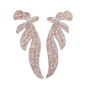 Shoulder Pairs - 195 x 70mm - Cream AB - Price per pair