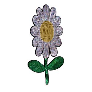 Flower - 310 x 125mm - Silver Laser