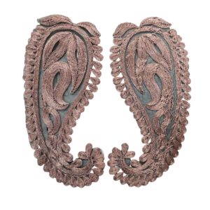 Paisley - 330 x 155mm - Rose Gold - Price per pair