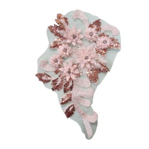 Floral Branch - 280 x 200mm - Salmon