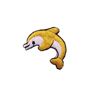 Dolphin - Yellow - 30 x 25mm