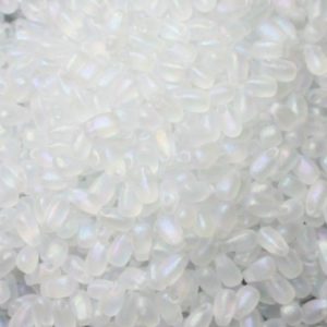 Mini Drop - 3 x 5.5mm - AB Matte - Price Per Gram