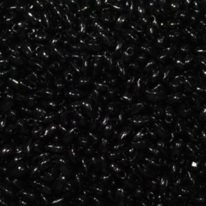 Mini Drop - 3 x 5.5mm - Black Matte - Price Per Gram