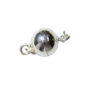 Sterling Silver - Magnetic Clasp - 8mm