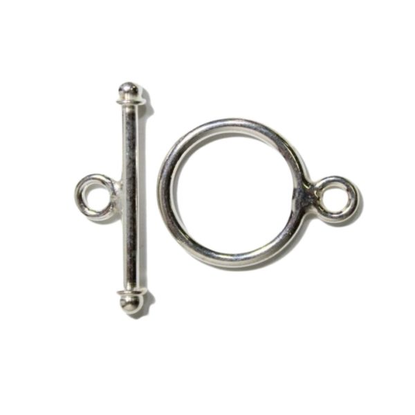 Sterling Silver FOB 17mm Bead, Trimming & Craft Co