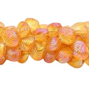Shell - 15mm - 33cm Strand - Astral Pink