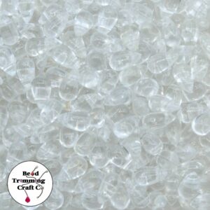 Drop – Smooth – 10 x 6mm – Clear
