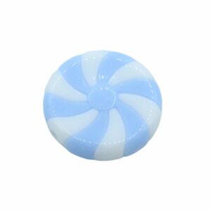 Candy Coin – 24mm – White / Blue