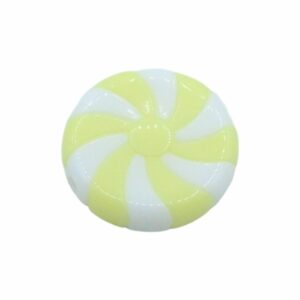Candy Coin – 24mm – White / Yellow