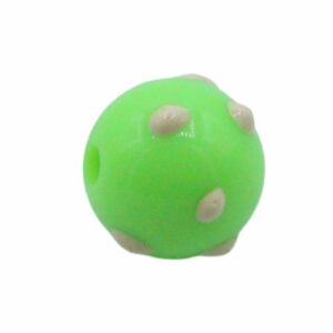 Round Measle Bead - 14mm – Green