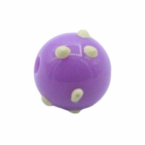 Round Measle Bead - 14mm – Purple