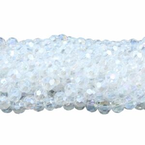 10mm Faceted - Round - AB - 60cm Strand