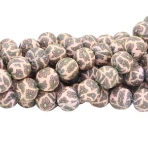 Polymer Clay - 12mm - 39cm Strand - E