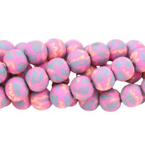 Polymer Clay - 10mm - 37cm Strand - A