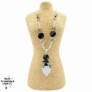 Pear Drop / Swarovski Necklace - 48cm - WN