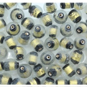 9mm Round With Gold Foil