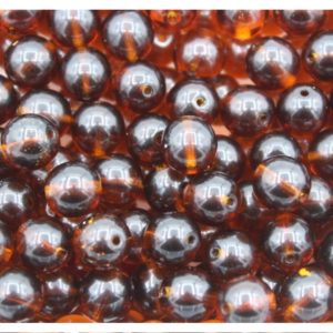 8mm - Tiffany Bead - Brown