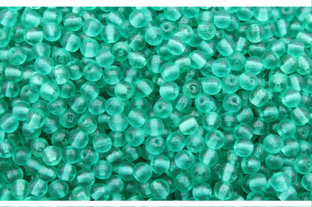 4mm Tiffany Bead Green Bead, Trimming & Craft Co
