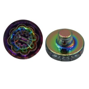 Swarovski 3320/4 - Button - 10mm - Vitrail Medium
