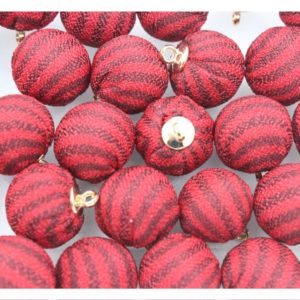 Ball Drop - 16mm - Red Stripe